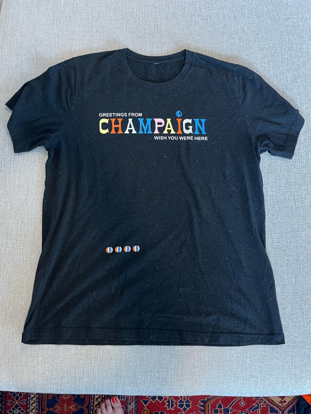Vintage University of Illinois Champaign Date Bar Crawl Travis Scott Tshirt